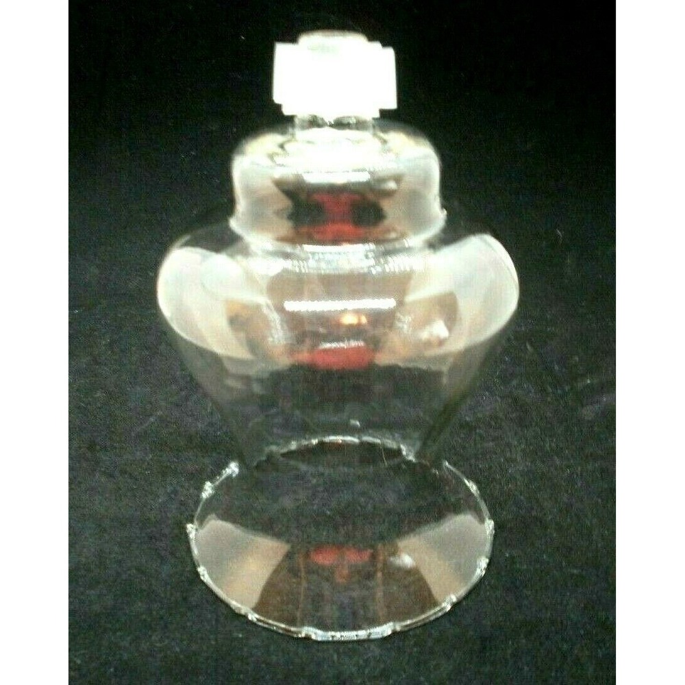 Votive Candle Cup Clear Celeste Peg Base New Rubber Gripper Adapter